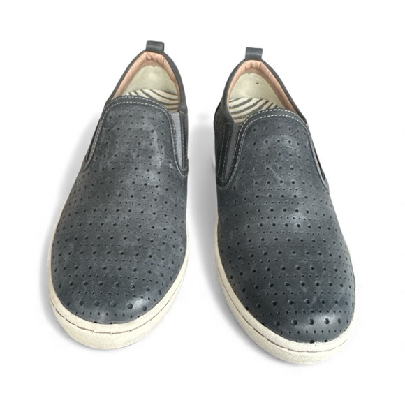 Taos Court women's casual slip-on shoes Loafer Hybrid Leather Sz 8 Steel Grey - Picture 7 of 13